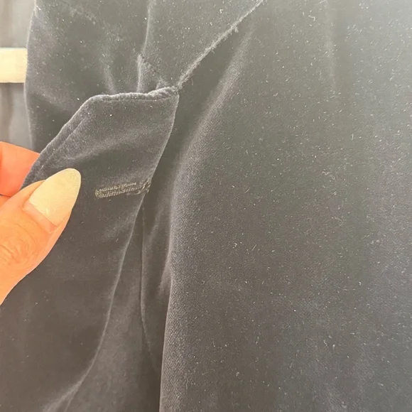 RALPH LAUREN Navy Blue Velvet Fox & Horn Crest  Blazer Jacket Long Line 8 - Picture 4 of 9